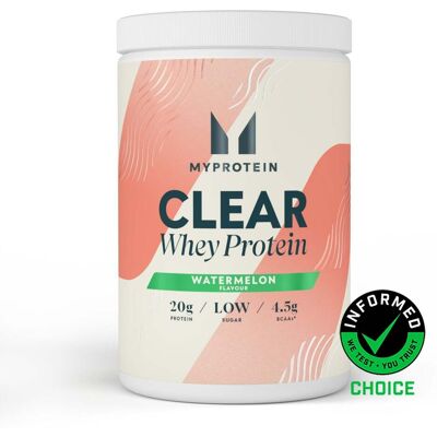 MyProtein Clear Whey Isolate - 35 porções - 875g - Melancia MyProtein Clear Whey Isolate - 35 porções - 875g - Melancia