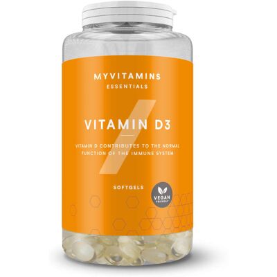 Myvitamins Vitamina D3 em Cápsulas - 30softgels - Vegan Myvitamins Vitamina D3 em Cápsulas - 30softgels - Vegan