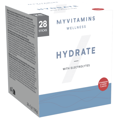 Myvitamins Hydrate - Eletrólitos, Vitaminas - 28 Porções - Morango Cereja Myvitamins Hydrate - Eletrólitos, Vitaminas - 28 Porções - Morango Cereja