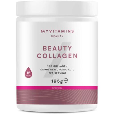 Myvitamins Pó de Colagénio - Framboesa - Beleza Myvitamins Pó de Colagénio - Framboesa - Beleza