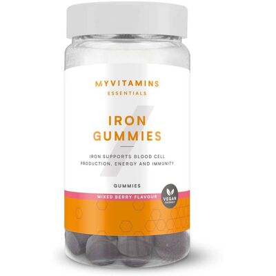 Myvitamins Gomas com Ferro - 30servings - Mix de bagas Myvitamins Gomas com Ferro - 30servings - Mix de bagas