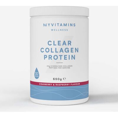 Myvitamins Embalagem de Pó de Colagénio - 650g - Arando e Framboesa Myvitamins Embalagem de Pó de Colagénio - 650g - Arando e Framboesa