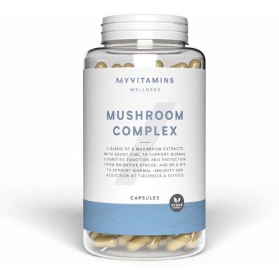 Myvitamins 6 In 1 Cápsulas de Complexo de Cogumelos - 60CAPSULES, 30servings Myvitamins 6 In 1 Cápsulas de Complexo de Cogumelos - 60CAPSULES, 30servings