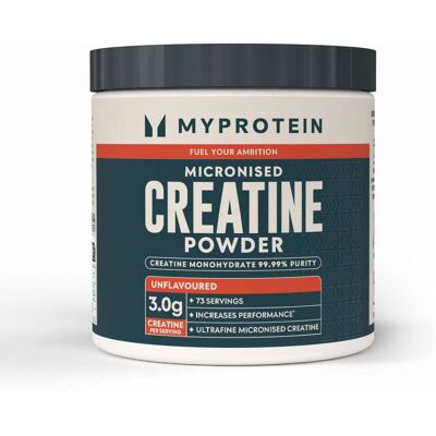 MyProtein Creatina Micronizada em Pó - 250g - 73servings - Sem Sabor MyProtein Creatina Micronizada em Pó - 250g - 73servings - Sem Sabor