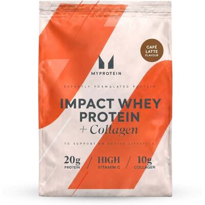MyProtein Impact Whey Protein + Collagen - 780g - 30servings - Cafe com Leite MyProtein Impact Whey Protein + Collagen - 780g - 30servings - Cafe com Leite