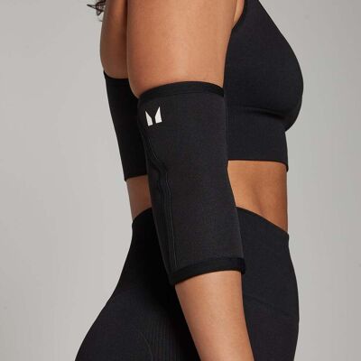 MyProtein Par de Cotoveleiras de Treino Unissexo da MP - Preto - XL MyProtein Par de Cotoveleiras de Treino Unissexo da MP - Preto - XL