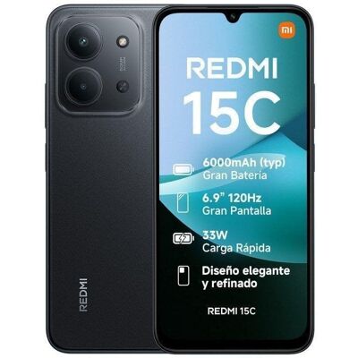 Xiaomi REDMI 15C 4G 4GB 128GB 6.9" Preto Xiaomi REDMI 15C 4G 4GB 128GB 6.9" Preto