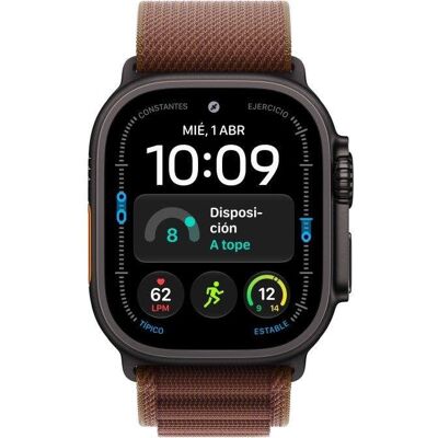 Apple Watch Ultra 4 GPS + Cellular 49mm Titânio Preto com Bracelete Loop Alpine Borgonha M Apple Watch Ultra 4 GPS + Cellular 49mm Titânio Preto com Bracelete Loop Alpine Borgonha M