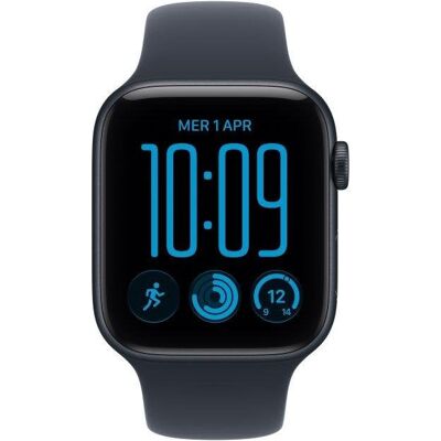 Apple Watch SE 3 GPS + Cellular 44mm Alumínio Meia-Noite com Bracelete Desportiva Meia-Noite M/L Apple Watch SE 3 GPS + Cellular 44mm Alumínio Meia-Noite com Bracelete Desportiva Meia-Noite M/L