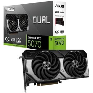 Placa gráfica ASUS Dual GeForce RTX 5070 OC 12GB GDDR7 Reflex 2 RTX AI DLSS4 Placa gráfica ASUS Dual GeForce RTX 5070 OC 12GB GDDR7 Reflex 2 RTX AI DLSS4