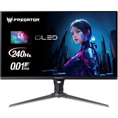 Monitor Acer Predator X32X5bmiiphuzx 32" UltraHD 4K 240Hz OLED 0.01ms FreeSync Premium Pro Monitor Acer Predator X32X5bmiiphuzx 32" UltraHD 4K 240Hz OLED 0.01ms FreeSync Premium Pro