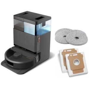 Aspirador Robô com Mopa iRobot Roomba Plus 505 Combo Com Esvaziamento Automatico Navegação LiDAR 7.000Pa +3 Mopas +3 Sacos Aspirador Robô com Mopa iRobot Roomba Plus 505 Combo Com Esvaziamento Automatico Navegação LiDAR 7.000Pa +3 Mopas +3 Sacos