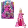 Boneca Mattel Barbie Extra Fancy Look de plástico rosa com animal de estimação