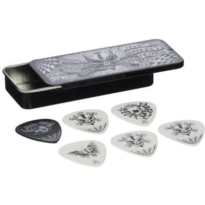 Dunlop James Hetfield Cx. 6 palhetas Dunlop James Hetfield Cx. 6 palhetas