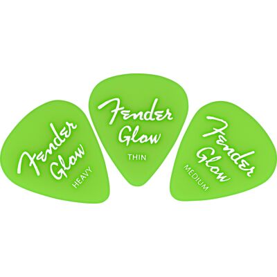 Fender Glow In The Dark Set de 12 Fender Glow In The Dark Set de 12