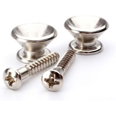 Fender Pure Vintage Strap Buttons Nickel Fender Pure Vintage Strap Buttons Nickel
