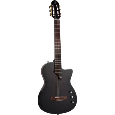 Tanglewood EMDC8BK Thinline Electro Nylon Black Tanglewood EMDC8BK Thinline Electro Nylon Black