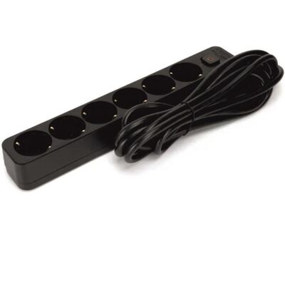 AIGOSTAR Extensão Elétrica 6x Schuko C/ Interruptor 3G1.5 3m AIGOSTAR Extensão Elétrica 6x Schuko C/ Interruptor 3G1.5 3m