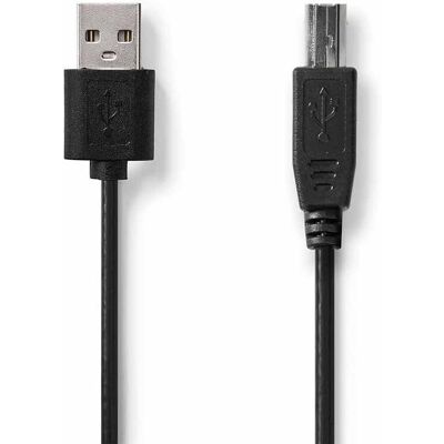 Nedis Cabo USB-A 2.0 Macho / USB-B Macho 2M Nedis Cabo USB-A 2.0 Macho / USB-B Macho 2M