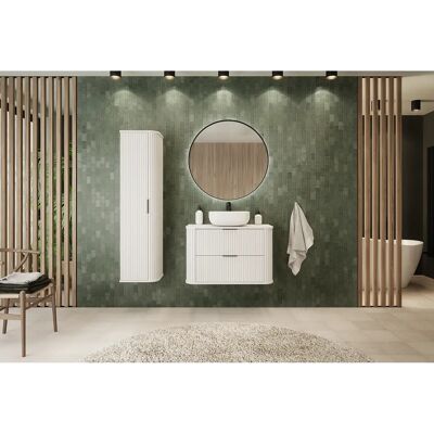ELEGANCE Móvel suspenso sob lavatório 41,5 × 100,4 × 51,7 cm branco ELEGANCE Móvel suspenso sob lavatório 41,5 × 100,4 × 51,7 cm branco