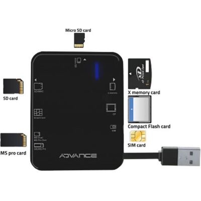 Advance Id+Multi Card - Leitor de Cartões Advance Id+Multi Card - Leitor de Cartões