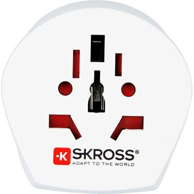 Skross Adaptador Tomada Mundo para Dinamarca Skross Adaptador Tomada Mundo para Dinamarca