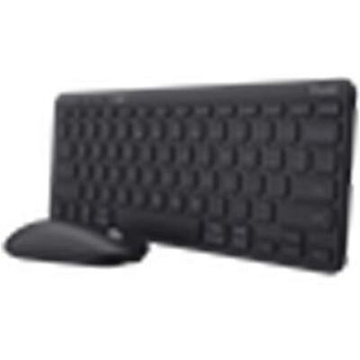 Combo Teclado e Rato Sem Fio Trust Lyra - Acessórios de Computador Combo Teclado e Rato Sem Fio Trust Lyra - Acessórios de Computador