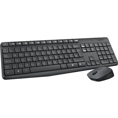 Logitech Teclado + Rato Wireless MK235 Logitech Teclado + Rato Wireless MK235