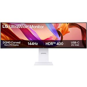 LG Monitor Gaming UltraWide 49U950A-W 49" 144Hz QHD - Branco LG Monitor Gaming UltraWide 49U950A-W 49" 144Hz QHD - Branco