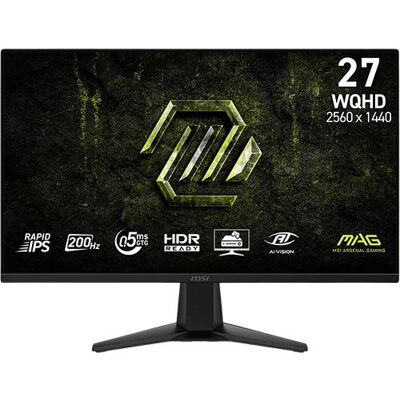 MSI - MAG 275QF E20 - 27 polegadas - WQHD 2560x1440 - Monitor MSI - MAG 275QF E20 - 27 polegadas - WQHD 2560x1440 - Monitor