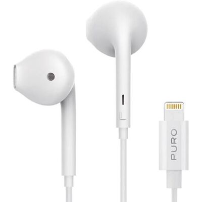 Puro Auriculares Core Pro MFI - Brancos Puro Auriculares Core Pro MFI - Brancos