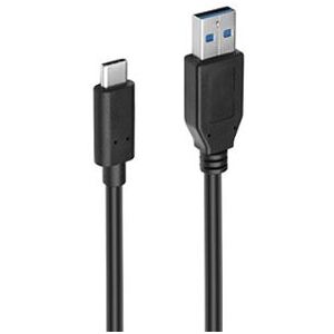 Logitech Cabo USB- A para USB-C Accsup 1m - Preto Logitech Cabo USB- A para USB-C Accsup 1m - Preto