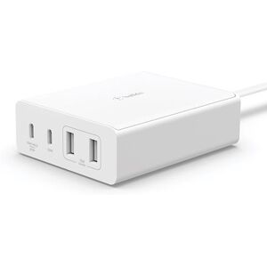Belkin Carregador BoostCharge Pro 108W 4-USB - Branco Belkin Carregador BoostCharge Pro 108W 4-USB - Branco