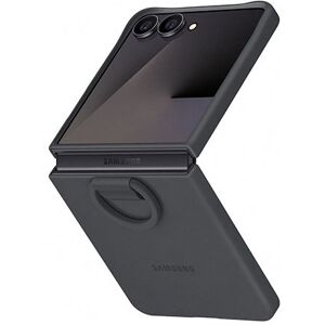 Samsung Capa Silicone com Anel para Z Flip7 - Preto Samsung Capa Silicone com Anel para Z Flip7 - Preto