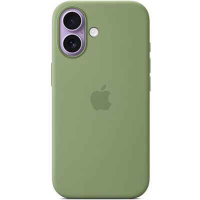 Apple Capa Silicone com MagSafe para iPhone 17 - Musgo Claro Apple Capa Silicone com MagSafe para iPhone 17 - Musgo Claro
