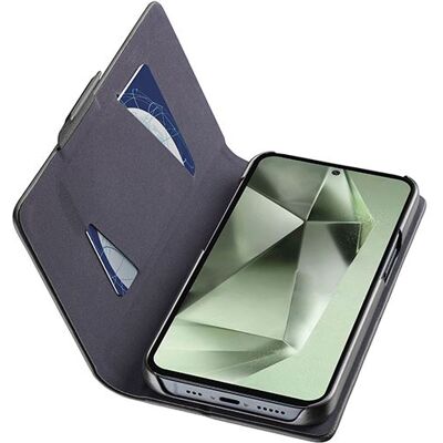Capa Wallet Cellular Line para Samsung Galaxy S24 FE - Preta Capa Wallet Cellular Line para Samsung Galaxy S24 FE - Preta