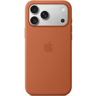 Apple Capa Silicone com MagSafe para iPhone 17 Pro Max – Terracota Apple Capa Silicone com MagSafe para iPhone 17 Pro Max – Terracota