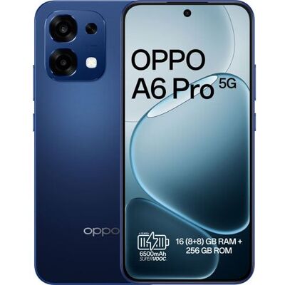 Oppo A6 Pro 5G - 256GB - Preto Oceano Oppo A6 Pro 5G - 256GB - Preto Oceano