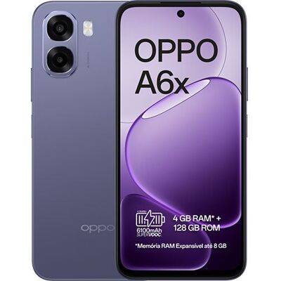 Oppo A6x - 128GB - Preto Ametista Oppo A6x - 128GB - Preto Ametista