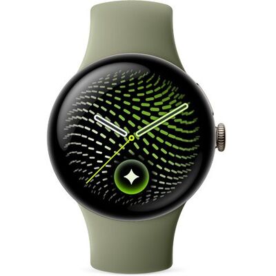 Google Smartwatch Pixel Watch 5 45mm - Amarelo acetinado Azeitona Google Smartwatch Pixel Watch 5 45mm - Amarelo acetinado Azeitona