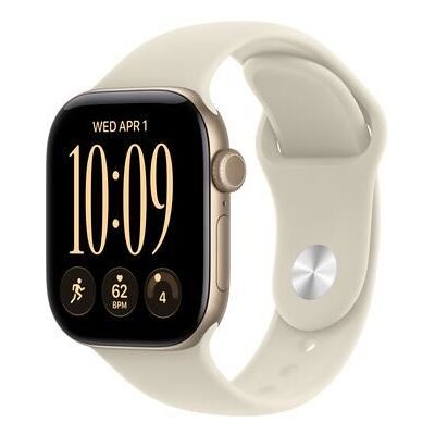 Apple Watch Series 12 GPS - 42mm - Alumínio Dourado-Claro Sport Band - Areia - M/L Apple Watch Series 12 GPS - 42mm - Alumínio Dourado-Claro Sport Band - Areia - M/L