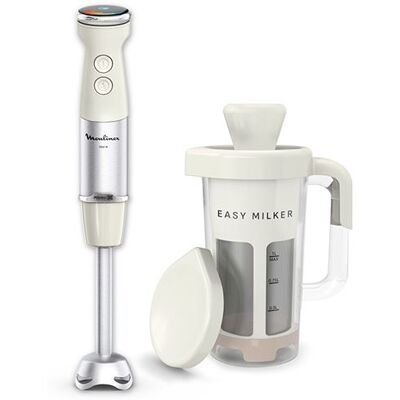 Moulinex Varinha Mágica Easy Milker & Quickchef+ VD70PAE0 1000 W - Branco Inox Moulinex Varinha Mágica Easy Milker & Quickchef+ VD70PAE0 1000 W - Branco Inox