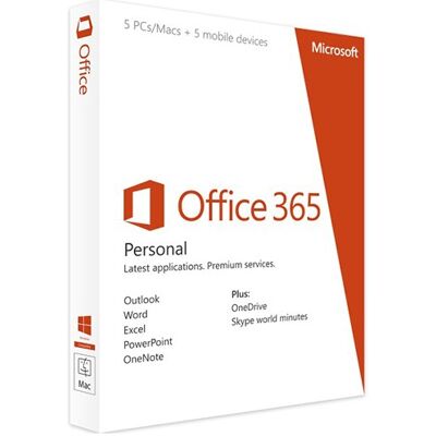 Microsoft Office 365 Personal - PC ou Mac - Licença vitalícia Microsoft Office 365 Personal - PC ou Mac - Licença vitalícia