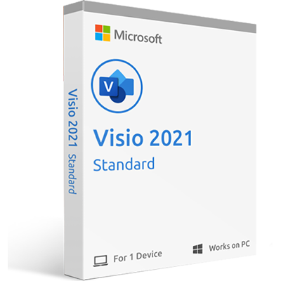 Microsoft Visio Standard 2021 (Windows) Microsoft Visio Standard 2021 (Windows)