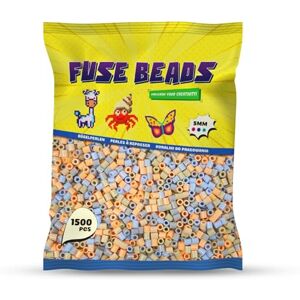 Benny Beads 1500 peças contas para passar a ferro, 5 mm, conjunto de plástico miçanga, design de jóias, para bricolage trabalhos manuais, Fuse Beads Benny Beads 1500 peças contas para passar a ferro, 5 mm, conjunto de plástico miçanga, design de jóias, para bricolage trabalhos manuais, Fuse Beads