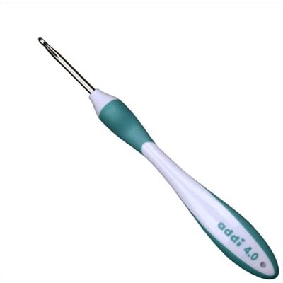 Addi Agulha de crochê Swing Maxi 17 cm 4,00 mm 1 unidade Addi Agulha de crochê Swing Maxi 17 cm 4,00 mm 1 unidade