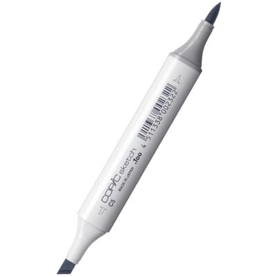 Marcador Copic C5 - Pincel Profissional e Borda Larga Marcador Copic C5 - Pincel Profissional e Borda Larga