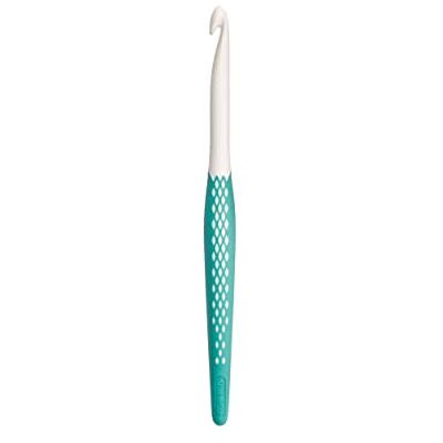 Prym Woll-Häkelnadel Ergonomics, 17 cm, 8,00 mm, Mint gancho de crochê ergonómico, metal, branco, roxo, 22,8 x 3,4 x 2,20000000000000000000002 cm Prym Woll-Häkelnadel Ergonomics, 17 cm, 8,00 mm, Mint gancho de crochê ergonómico, metal, branco, roxo, 22,8 x 3,4 x 2,20000000000000000000002 cm