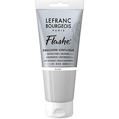 Lefranc Bourgeois vinilo Pintura Acrílica, extra fina cor de vinilo para artistas, Branco iridescente, 80ml Tubo Vinylfarbe Lefranc Bourgeois vinilo Pintura Acrílica, extra fina cor de vinilo para artistas, Branco iridescente, 80ml Tubo Vinylfarbe