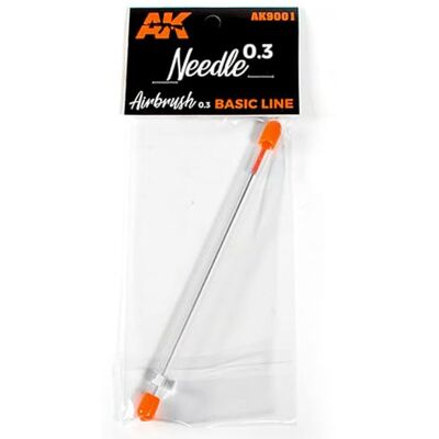 AK Interactive 0,3 Agulha para aerógrafo AKBasicLine AK Interactive 0,3 Agulha para aerógrafo AKBasicLine